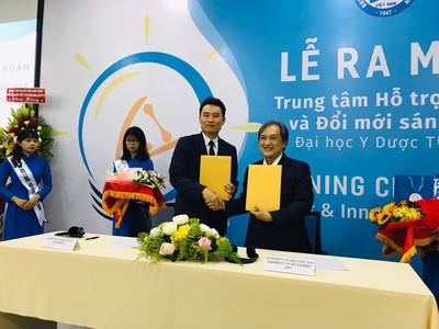 成大前瞻醫材中心與胡志明醫藥大學GIC簽署MOA