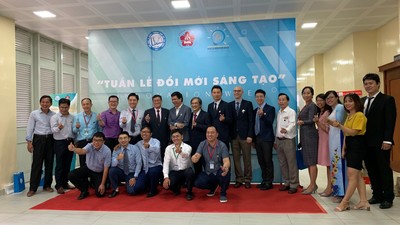 成功大學與胡志明醫藥大學醫療科技創新週合照