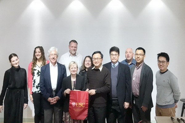 成大「美國南加大醫材法規科學」短期課程講師合影