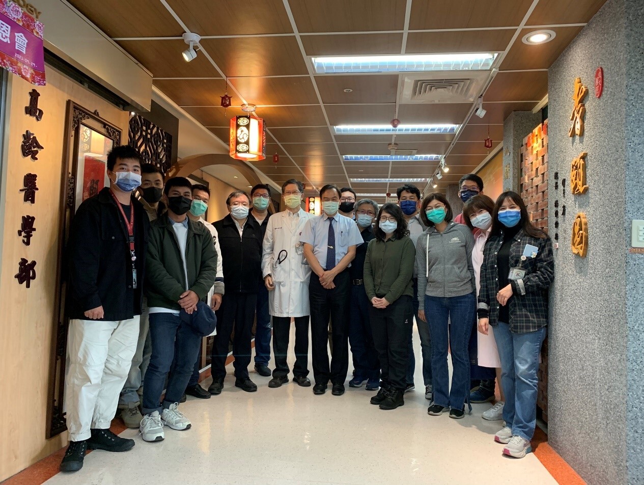 成功大學智慧健康照護跨領域團隊成員合照